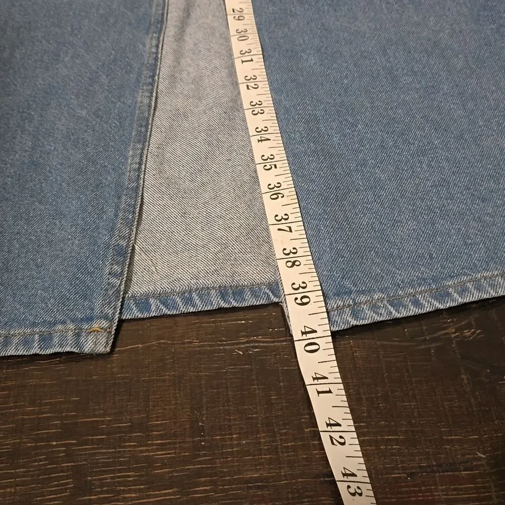 Derek Lam 10 Crosby Sutton High Waisted Denim Maxi Skirt - Picture 7 of 14